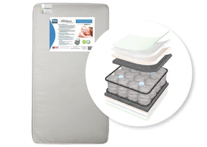 Simmons Kids BeautyrestÂ® Beginnings Sleepy Whispers Ultra Deluxe 231 Pocketed Coil Front View a1a No Color (NO) 0