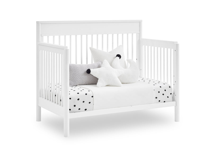 Bianca White (130) 5-Remy 6-in-1 Convertible Crib