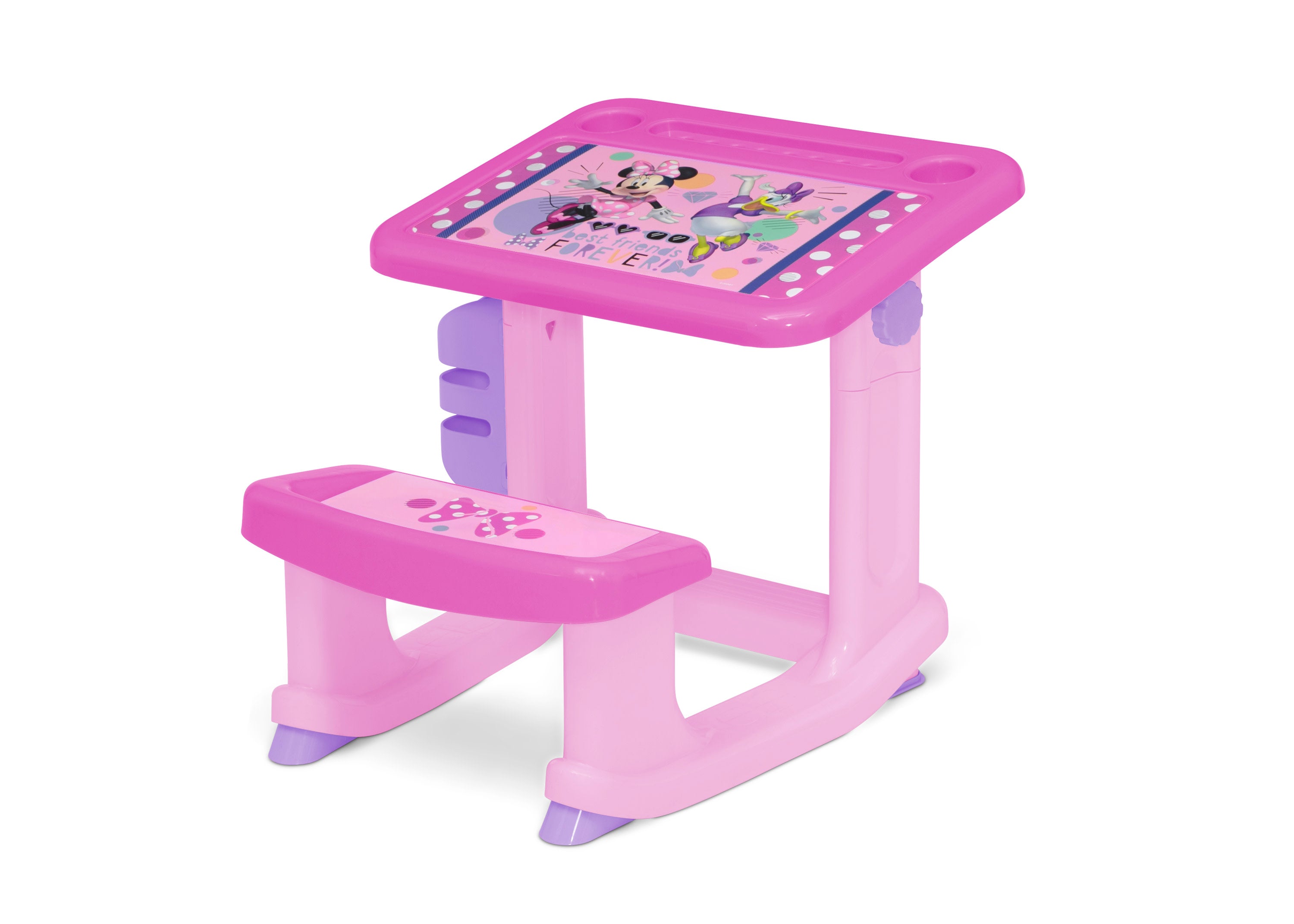 Minnie Mouse Draw and Play Desk – Includes 10 Markers | Delta Children