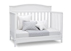 White (100) 4-Emery 4-in-1 Convertible Crib
