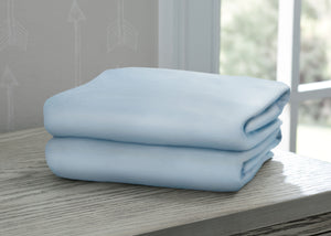 Delta Children Baby Blue (470) Fitted Crib Sheet Set – 2 Pack Hangtag View 28
