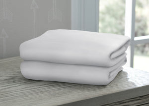 Delta Children White (100) Fitted Crib Sheet Set – 2 Pack Hangtag View 24