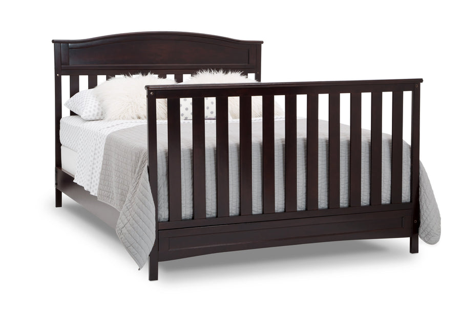Dark Chocolate (207) 5-Emery Deluxe 6-in-1 Convertible Crib
