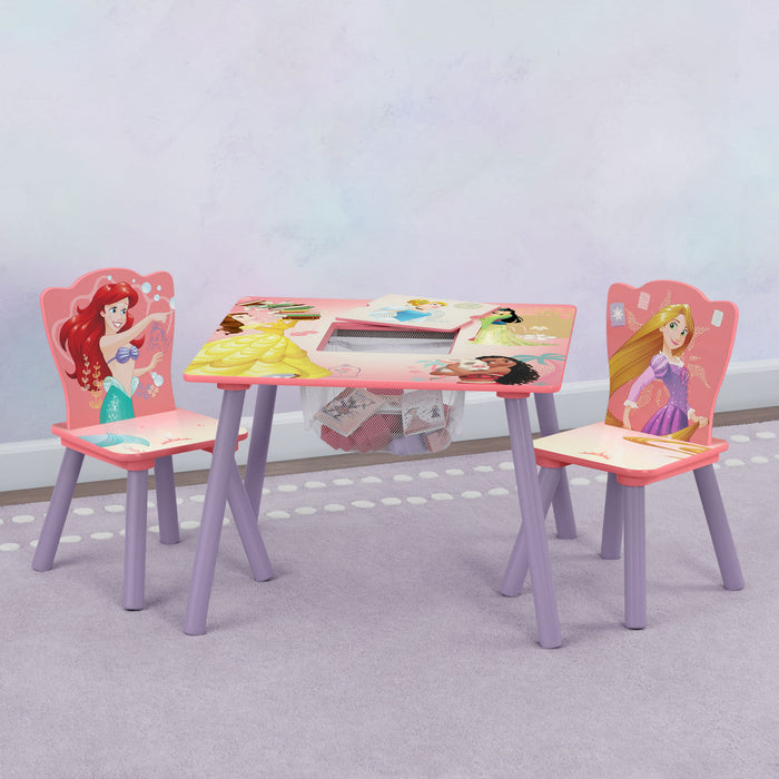 Princess Forever (1037) 2-Princess Table and Chair Set with Storage