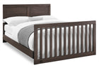Rustic Grey with Matte Black (1469) 14-Foundry 6-in-1 Convertible Crib