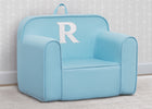 R 69-Personalized Monogram Light Blue Cozee Chair