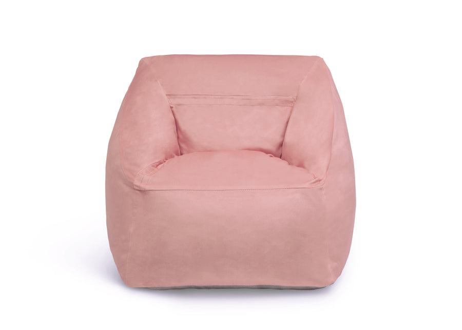 Blossom Pink (5071) 2-Cozee Cube Chair, Kid Size (For Kids Up To 10 Year Old)