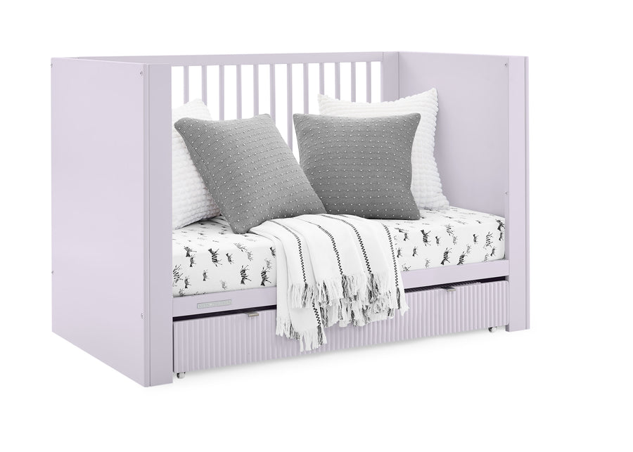 Lilac (539) 6-Cassie 4-in-1 Convertible Crib with Underdrawer