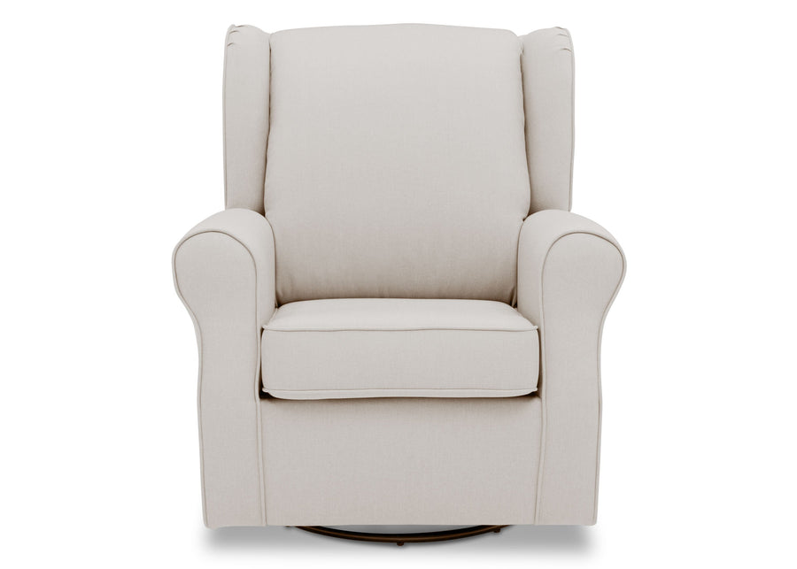 Cream (743) 11-Reston Nursery Glider Swivel Rocker Chair