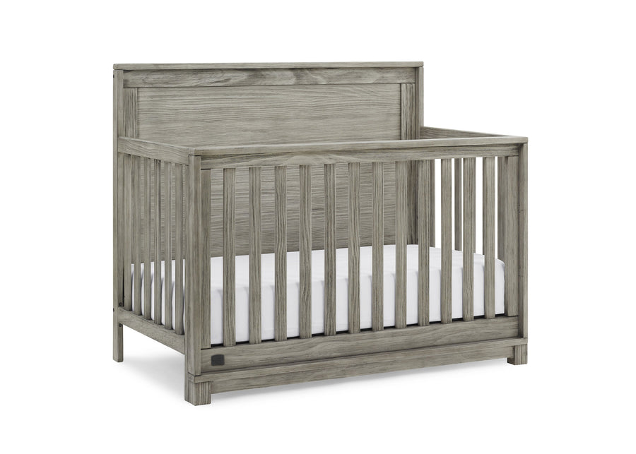Rustic White (119) 3-Willow 6-in-1 Convertible Crib