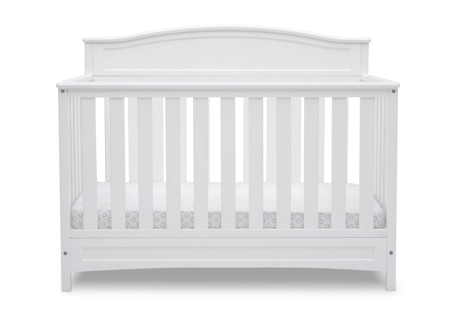White (100) 7-Emery 4-in-1 Convertible Crib