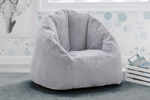 Toddler Snuggle Chair Grey Suede (5000) 14