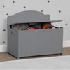 Charcoal (039) 1-Newport Wood Toy Box