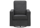 Dark Grey (1455) 11-Skye Nursery Glider Swivel Chair with LiveSmart Fabric