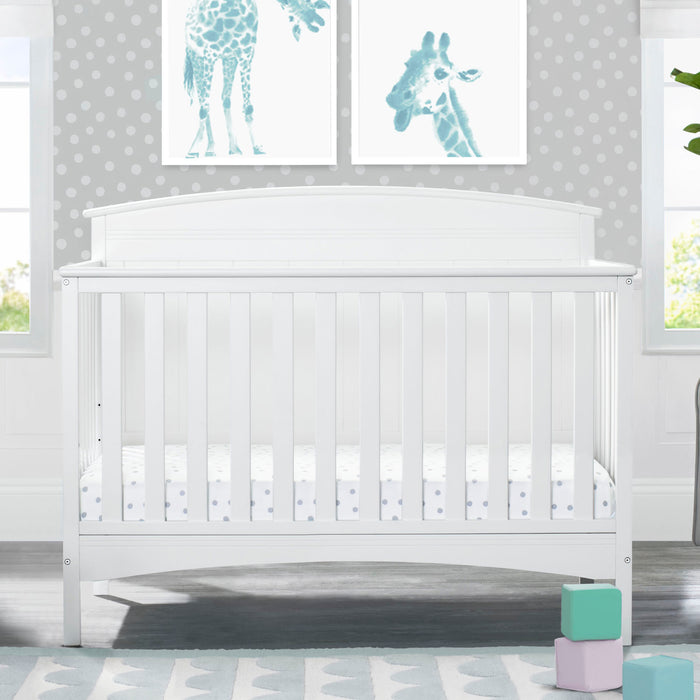 Bianca White (130) 0-Archer 4-in-1 Convertible Crib