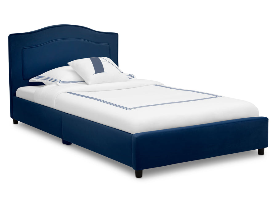 DCB: Navy (1310) 4-Upholstered Twin Bed