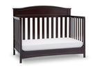 Dark Chocolate (207) 7-Emery Deluxe 6-in-1 Convertible Crib