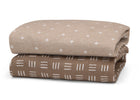 DCB: Neutral Boho (3406) 7-Neutral Boho Fitted Crib Sheets - 2 Pack