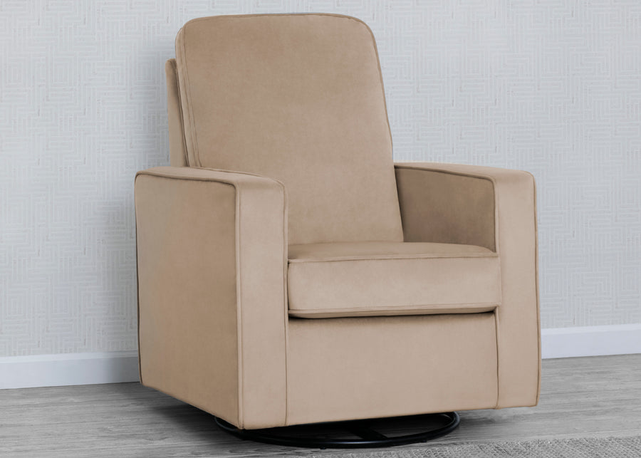 Biscotti Beige (715) 1-Landry Nursery Glider Swivel Rocker Chair