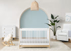 Bianca White with Natural (123) 8-babyGap Tate 4-in-1 Convertible Crib