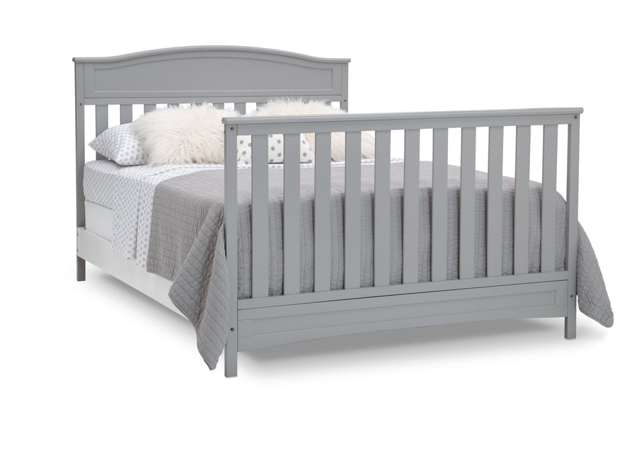 Grey (026) 21-Emery Deluxe 6-in-1 Convertible Crib