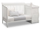 Bianca White (130) 17-Princeton Junction Convertible Crib and Changer