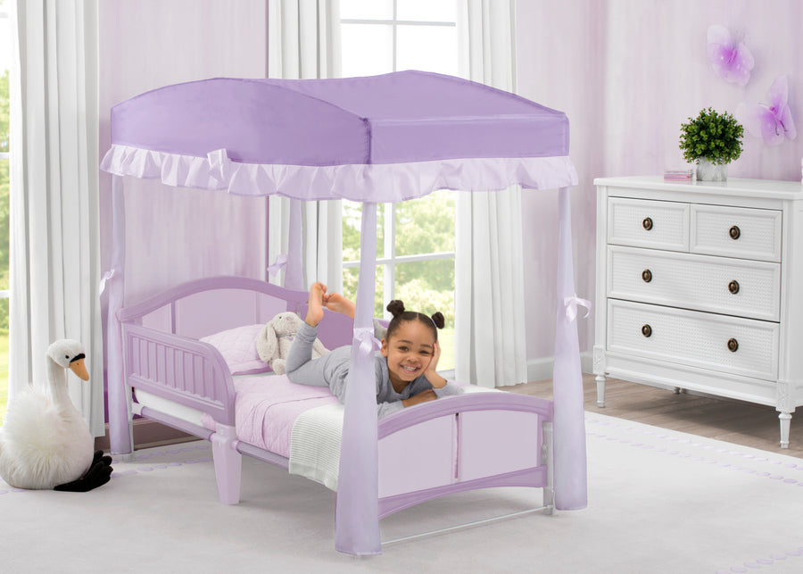 Purple (500) 1-Toddler Bed Canopy