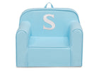 S 74-Personalized Monogram Light Blue Cozee Chair