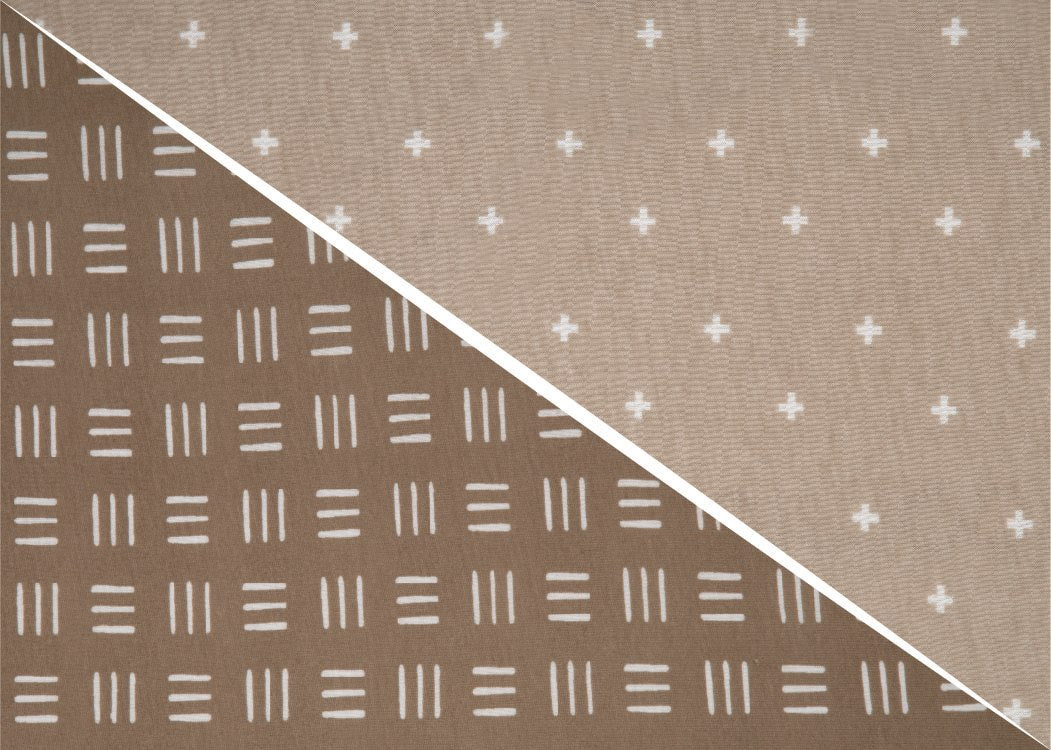 Neutral Boho Fitted Crib Sheets 2 Pack Delta Children