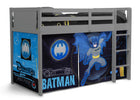 Batman (1200) 4-Batman Loft Bed Tent - Curtain Set for Twin Loft Bed (Bed Sold Separately)