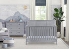Grey (026) 1-Epic 4-in-1 Convertible Crib