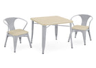 Grey with Natural (1439) 25-Bistro Kids Play Table (Chairs Not Included)