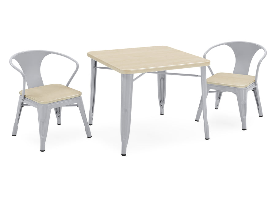 Grey with Natural (1439) 25-Bistro Kids Play Table (Chairs Not Included)