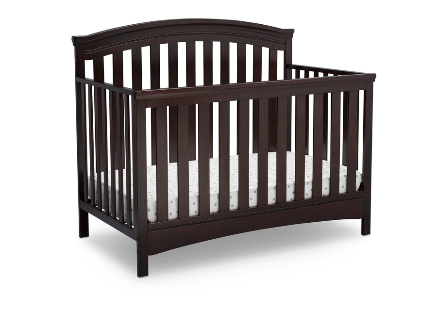 Dark Chocolate (207) 4-Emerson 4-in-1 Convertible Baby Crib