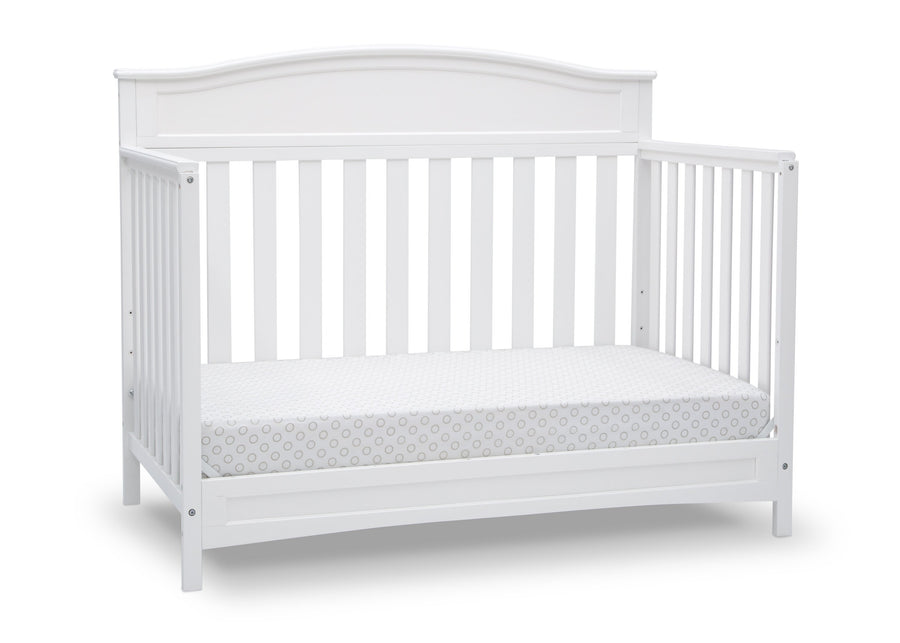 Bianca White (130) 15-Emery Deluxe 6-in-1 Convertible Crib