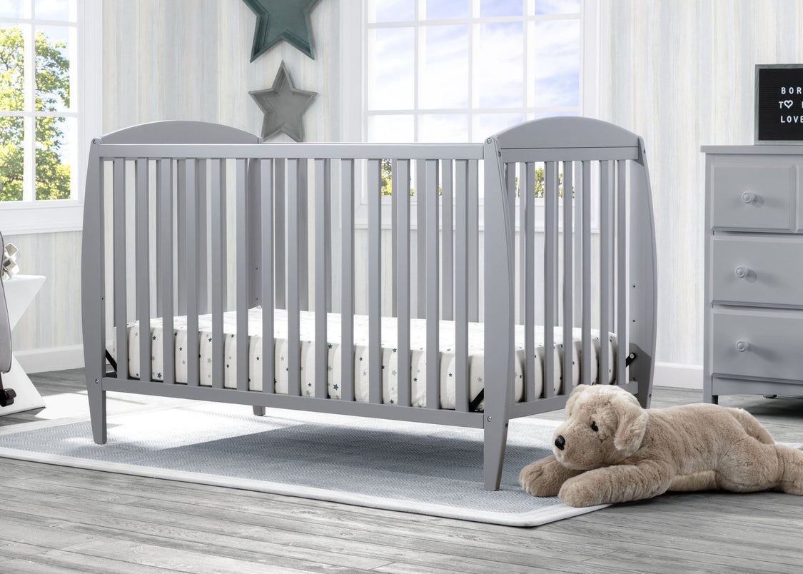 Delta Children Grey (026) Taylor 4-in-1 Convertible Crib (W10040)