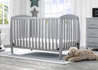 Delta Children Grey (026) Taylor 4-in-1 Convertible Crib (W10040) 7-Taylor 4-in-1 Convertible Crib