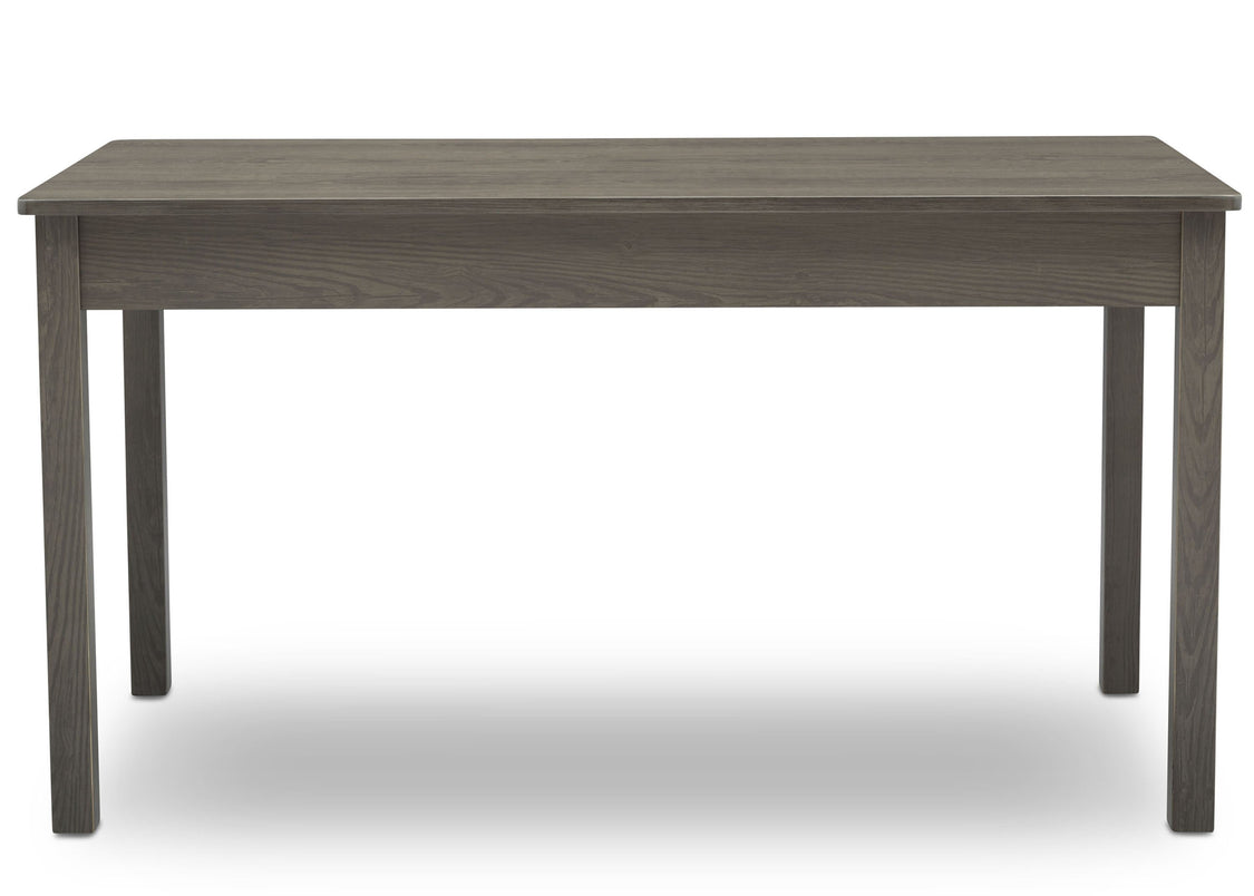 Delta Children Crafted Grey (1333) Grow-With-Me Table (W101301), Front View, c3c