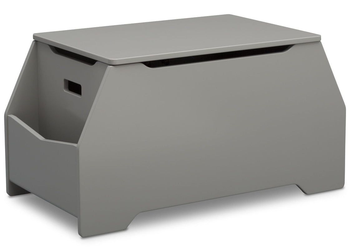 Delta Children Grey (026) Nolan Toybox (W101450), Right Silo, a2a