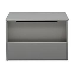 Delta Children Grey (026) Nolan Toybox (W101451) 1-Classic Toy Box with Book Storage