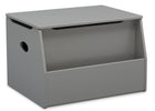 Delta Children Grey (026) Nolan Toybox (W101451), Right Silo, a2a 4-Nolan Toy Box