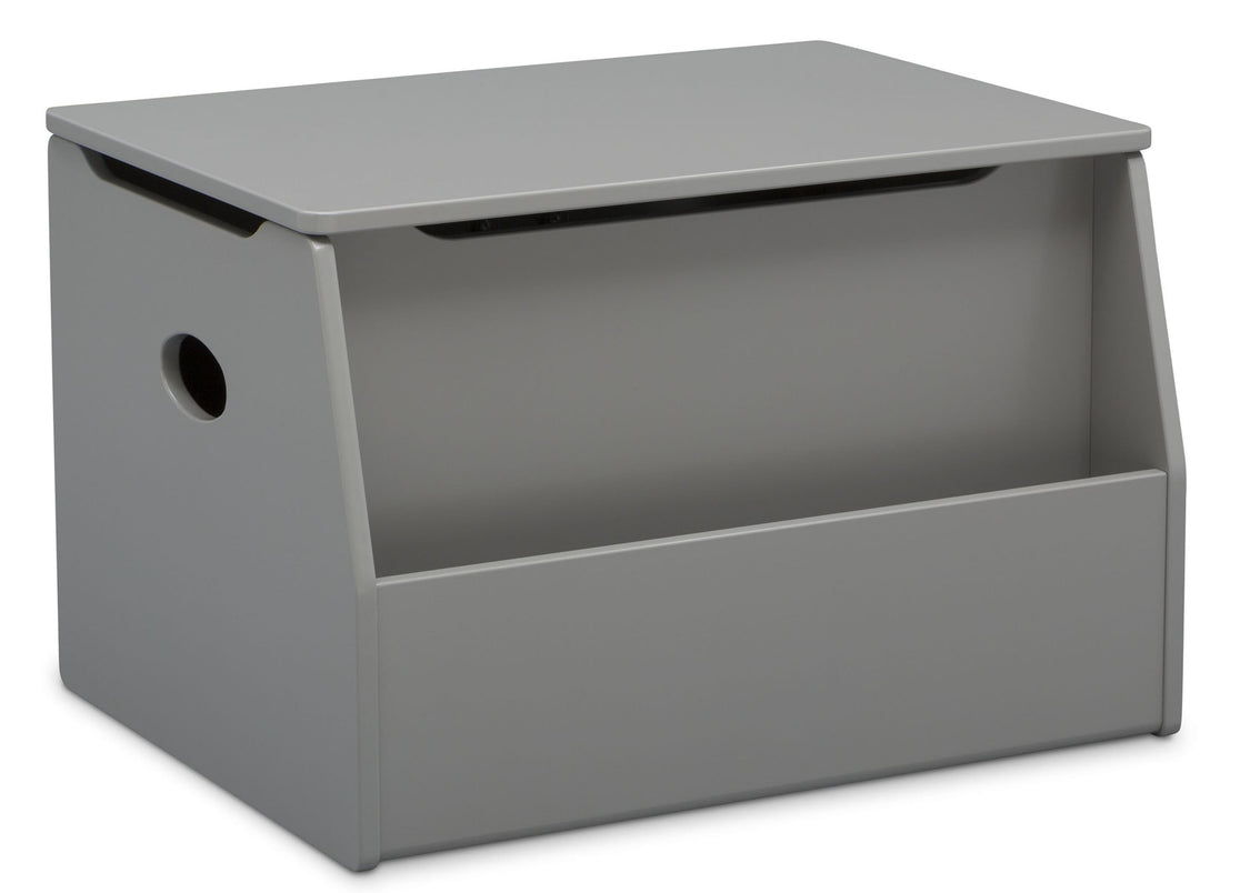Delta Children Grey (026) Nolan Toybox (W101451), Right Silo, a2a