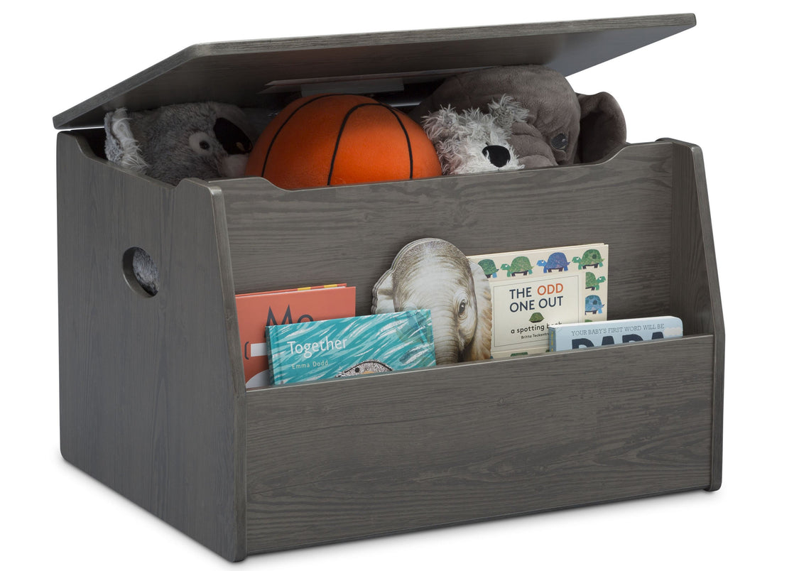 Delta Children Crafted Grey (1333) Nolan Toybox (W101451), Right Silo with Props c3c