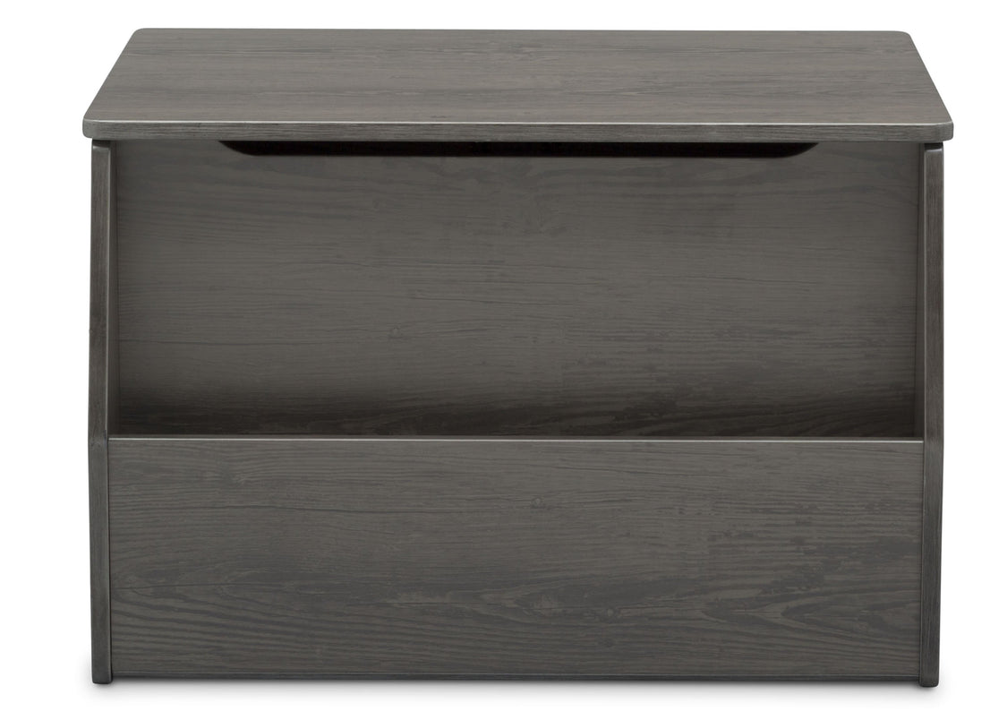Delta Children Crafted Grey (1333) Nolan Toybox (W101451), Front Facing, c4c