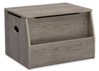 Delta Children Crafted Limestone (1334) Nolan Toybox (W101451), Right Silo, d2d 15-Classic Toy Box with Book Storage