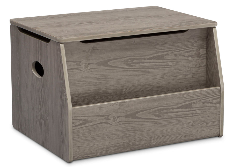 Delta Children Crafted Limestone (1334) Nolan Toybox (W101451), Right Silo, d2d 7-Nolan Toy Box