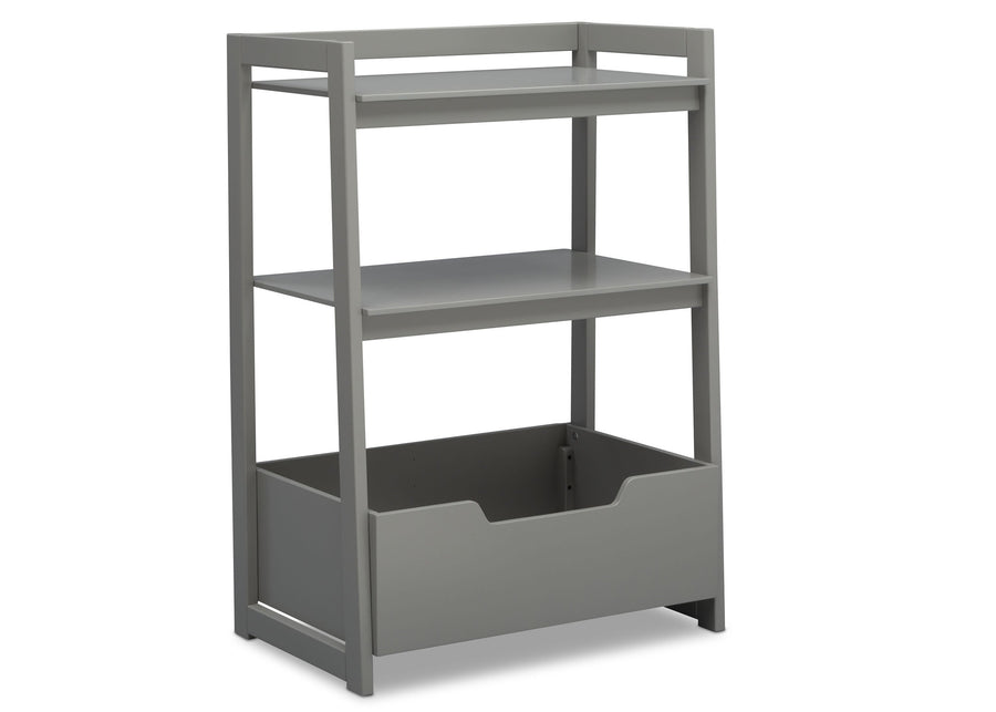 Delta Children Grey (026) Gateway Small Laddershelf (W101452), Right Facing Silo, a2a 8-Small Ladder Shelf
