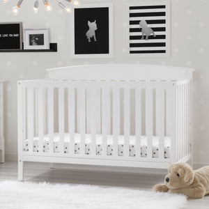 Delta Children Bianca White (130) Finley 4-in-1 Convertible Baby Crib 0
