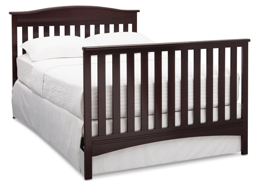 Dark Chocolate (207) 12-Baker 4-in-1 Convertible Crib