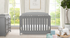 Grey (026) 21-Westminster 6-in-1 Convertible Crib